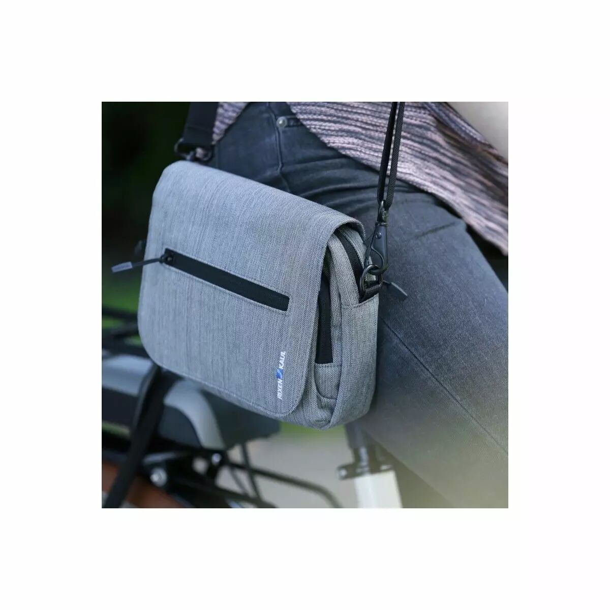 Sacoche AV "Smart bag touch" Gris KLICKFIX