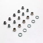 CHEMINEE + VIS PEDALIER (JEU DE 5) STRONGLIGHT Triple Inox