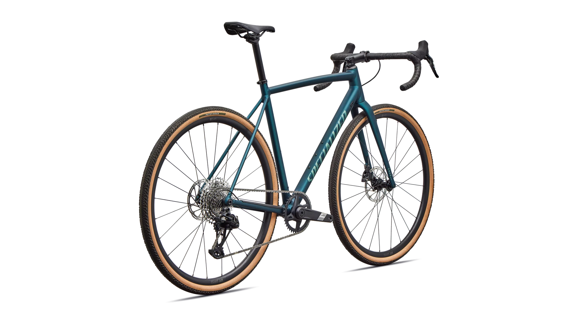 Vélo Specialized Crux Dsw Comp Emerald Metallic/Fjord Metallic