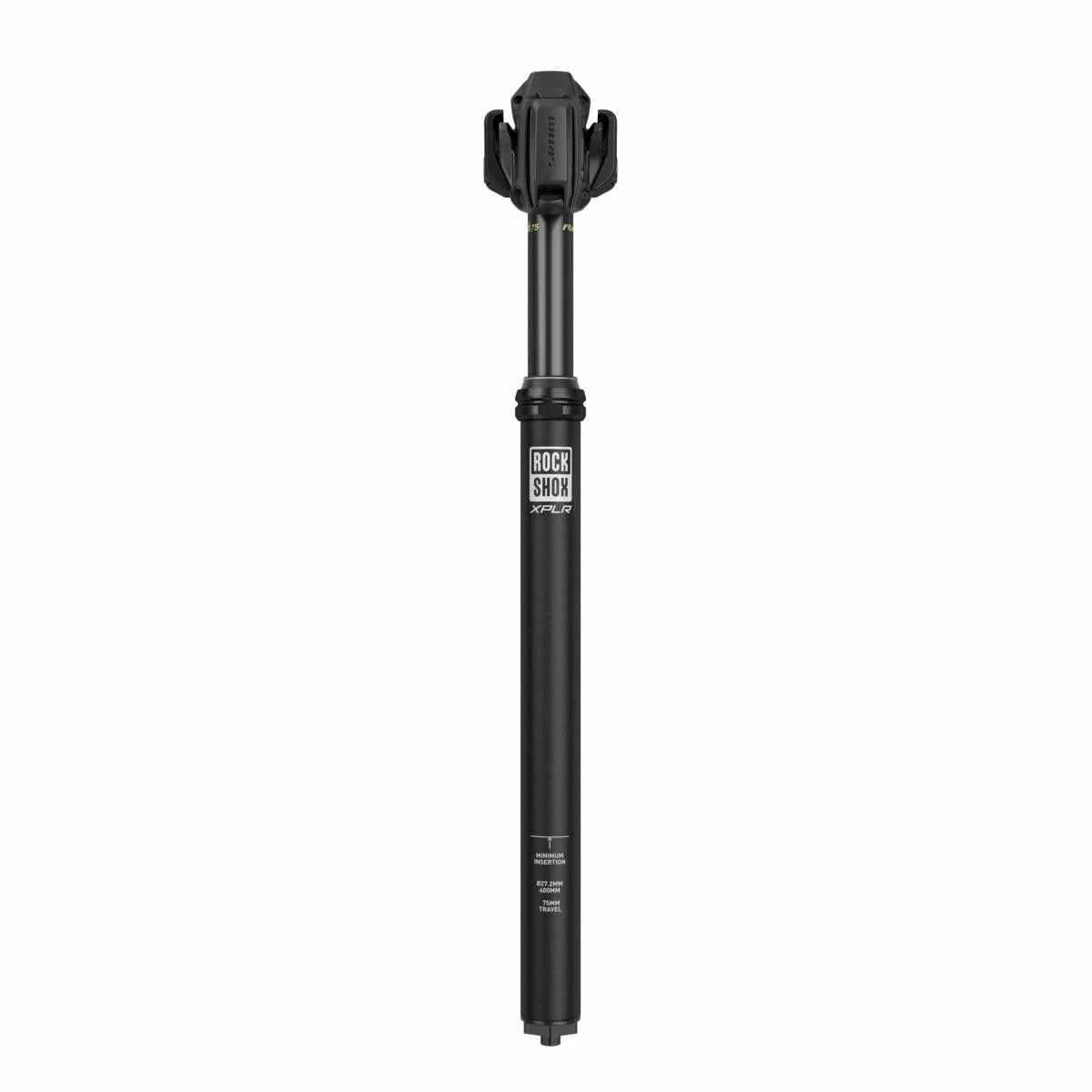Rockshox Tige de Selle Télescopique REVERB AXS® XPLR A1 - D=27.2mm / Déb=75mm - Black