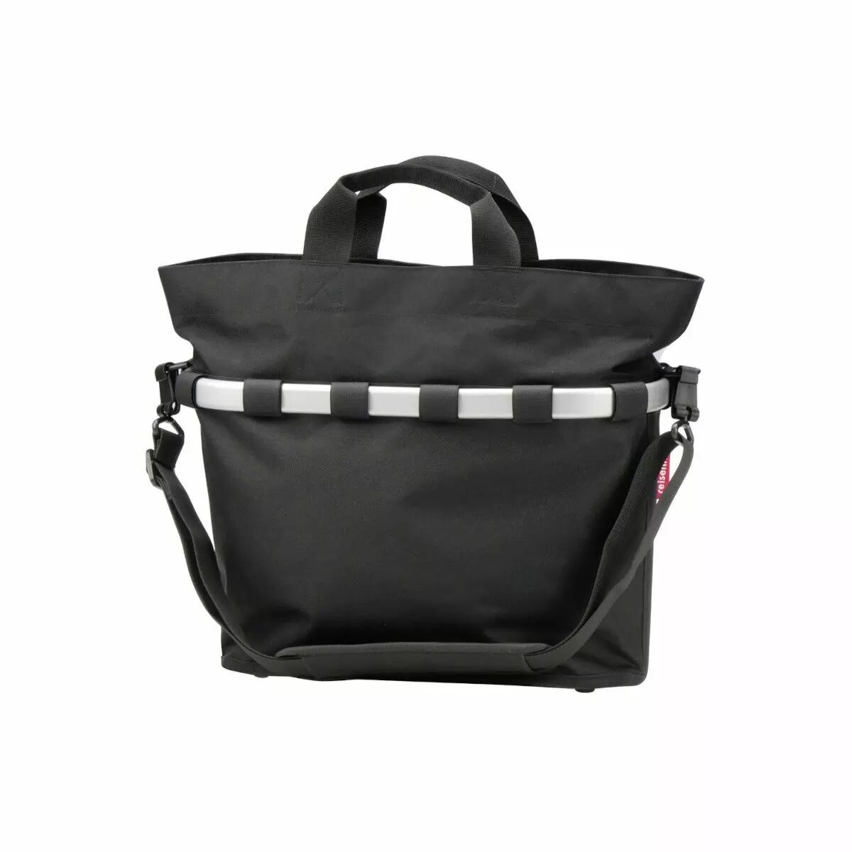 Sacoche latérale Bikebasket OVAL M noir KLICKFIX