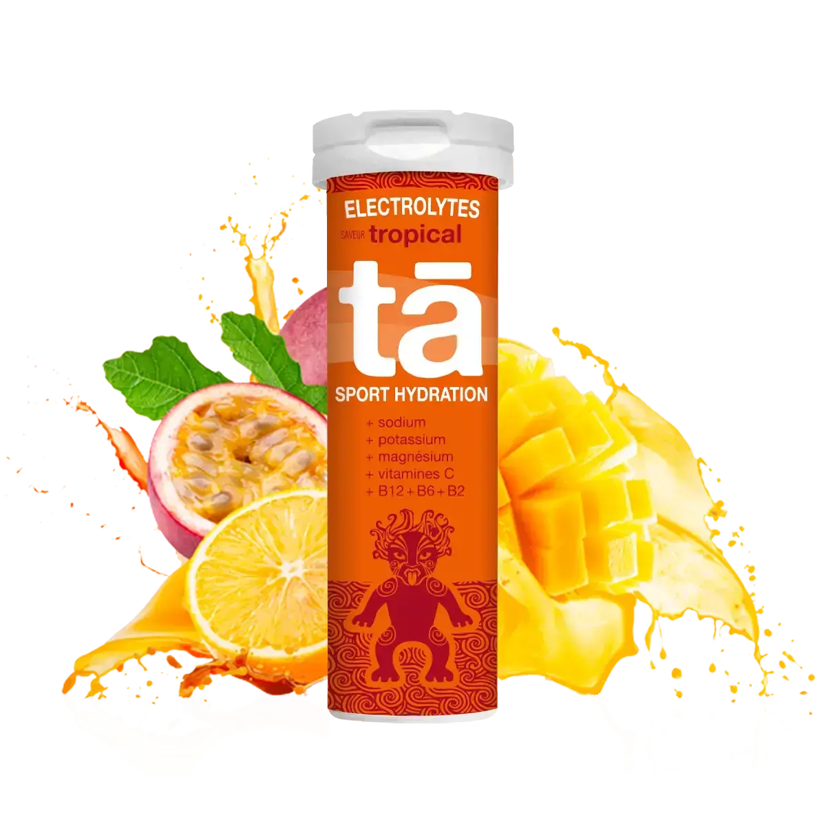 Electrolytes Hydration Tabs TA Energy (tube de 12 pastilles) 320 mg de sodium