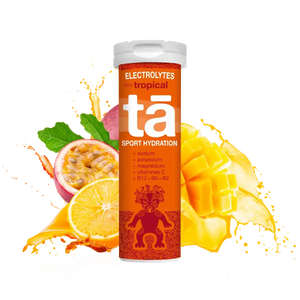Electrolytes Hydration Tabs TA Energy (tube de 12 pastilles) 320 mg de sodium