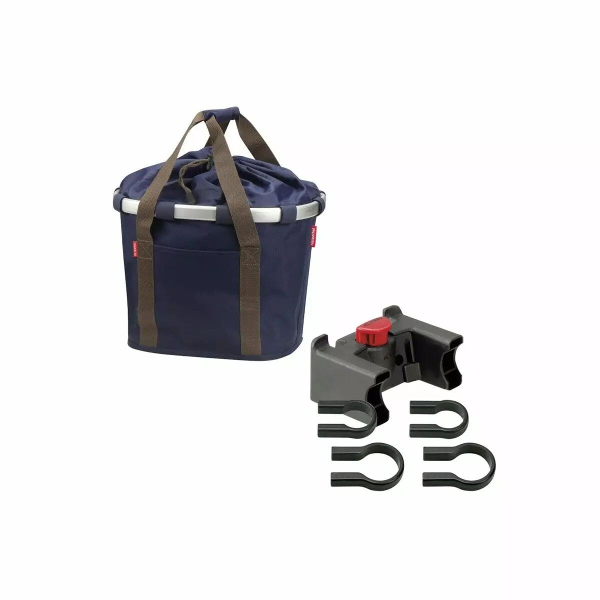 KlickFix Panier Bikebasket Bleu marine