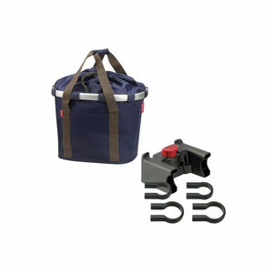 KlickFix Panier Bikebasket Bleu marine