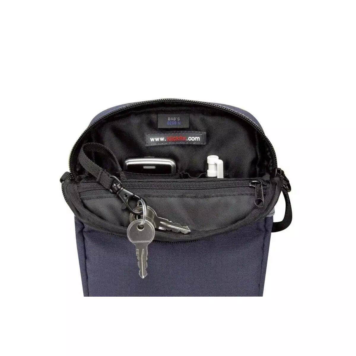 Sacoche pour cintre pochette BAB'S bleu navy KLICKFIX