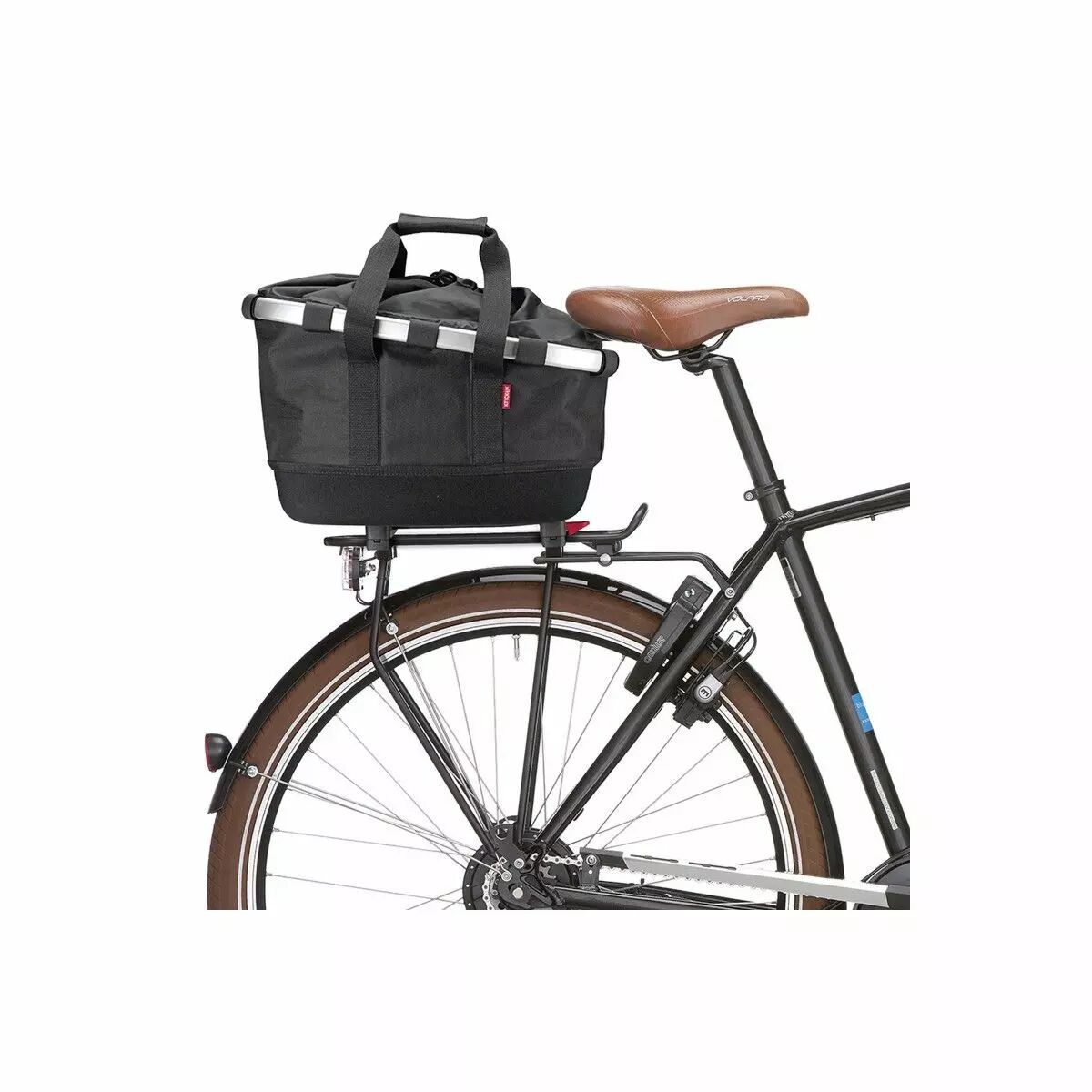 KlickFix BIKEBASKET GT pour Racktime Noir