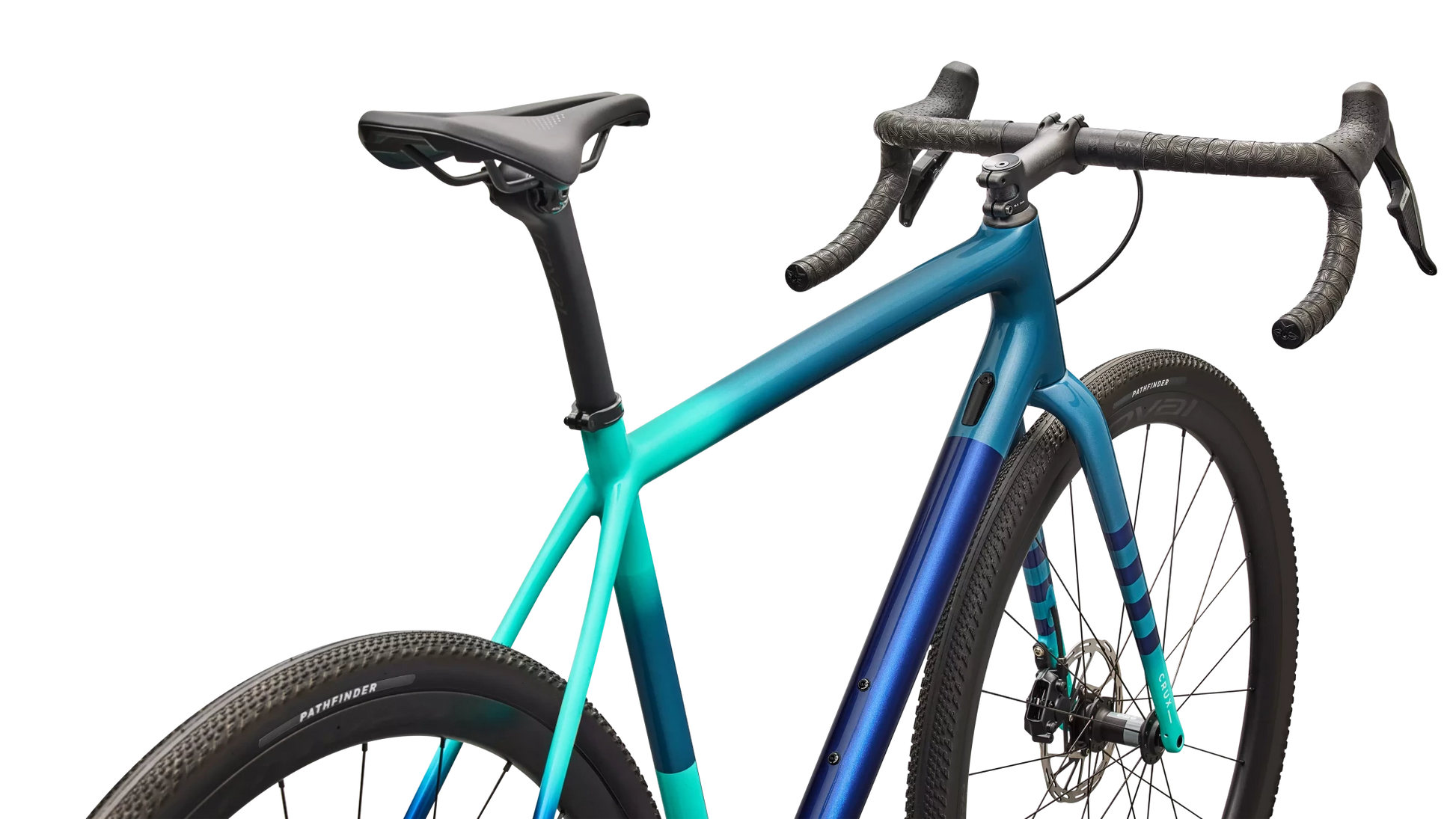 Vélo Specialized Crux Expert Axs Grey Blue/Lagoon Blue/Dune White/Majesty Blue
