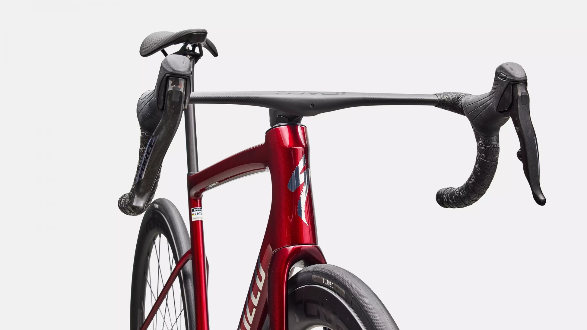 Vélo Specialized Tarmac Sl8 Pro Axs Gloss Red Sky/Chrome