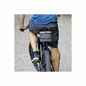 Sacoche CONTOUR Etanche Grise Fixation selle KLICKFIX