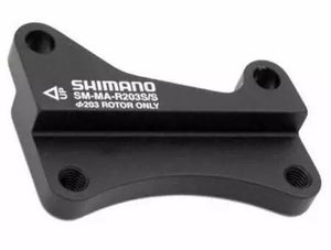 SHIMANO Adaptateur Frein Disc 203mm AR SM-MA-R203 Standard/Standard