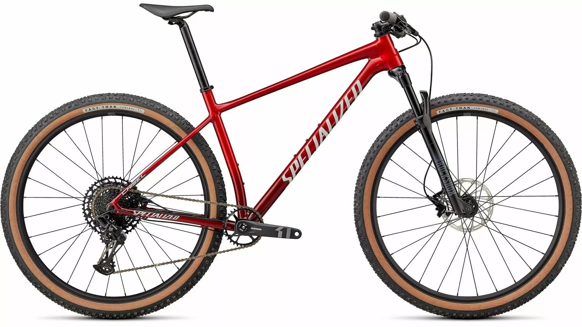 SPECIALIZED CHISEL HT Comp Rouge Brillant/Blanc