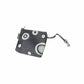 Sacoche/panier Bikebasket bulles anthracites KLICKFIX