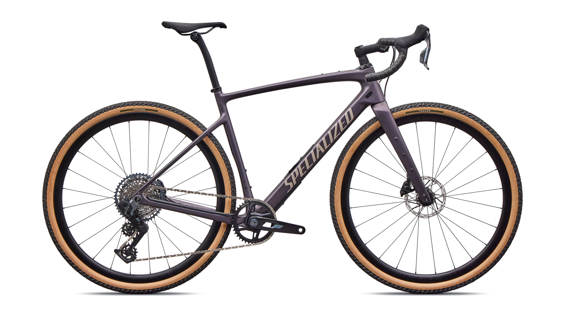 Vélo Specialized Diverge Expert Axs  Nebula Metallic/Sandstone Metallic