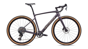 Vélo Specialized Diverge Expert Axs  Nebula Metallic/Sandstone Metallic