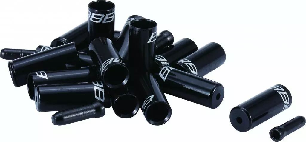 Kit de 16 butées 4 & 5mm + 4 embouts de cables Noir, Bleu, Rouge ou Vert au choix BBB