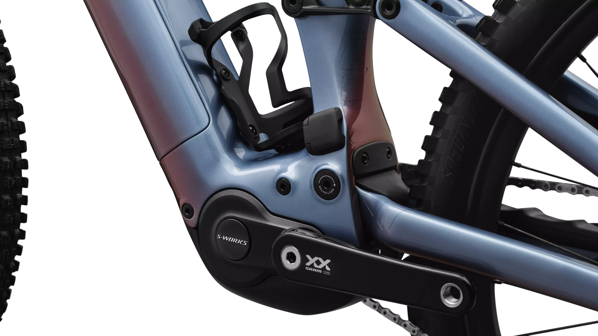 Vélo Specialized Levo Sw Carbon G4 Nb Gloss Glacial Metallic/Red Pearl/Black Pearl
