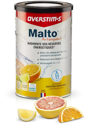 Malto Antioxydant Pot Cocktail d'agrumes 450g OVERSTIMS