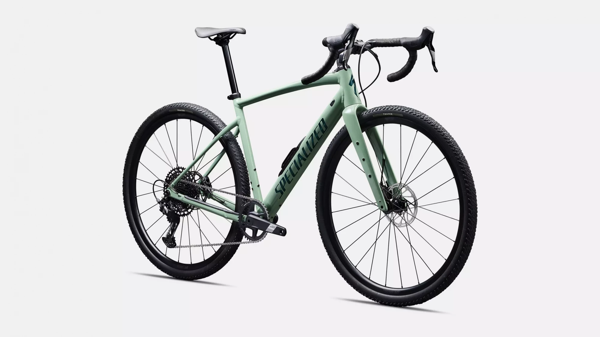Vélo Specialized Diverge 4 E5 Comp Gloss Pistachio/Emerald Metallic