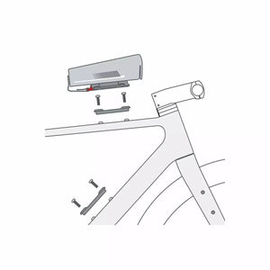 Adaptateur Duo extra plat pour cadre à visser KLICKFIX