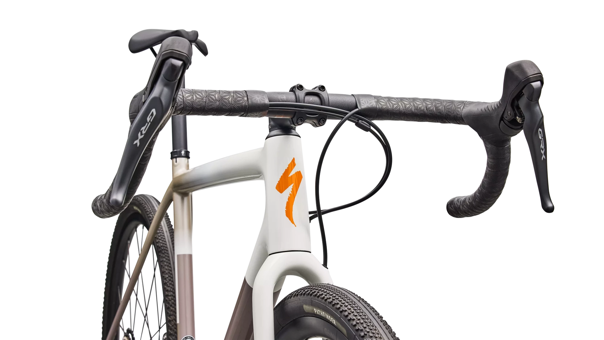 Vélo Specialized Crux Comp Dune White/Sandstone Metallic/Desert Metallic/Orange Zest