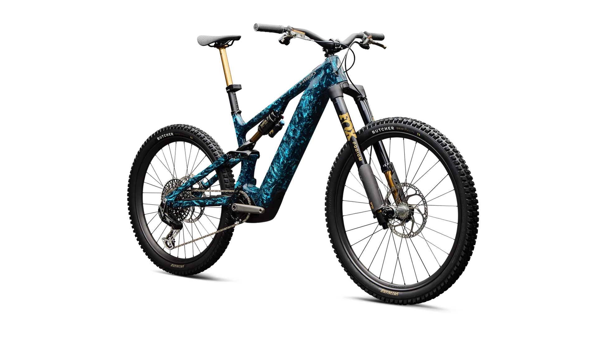 Vélo Specialized Levo Sw Ltd G4 Nb Astral Blue/Dark Navy/Chrome Strata