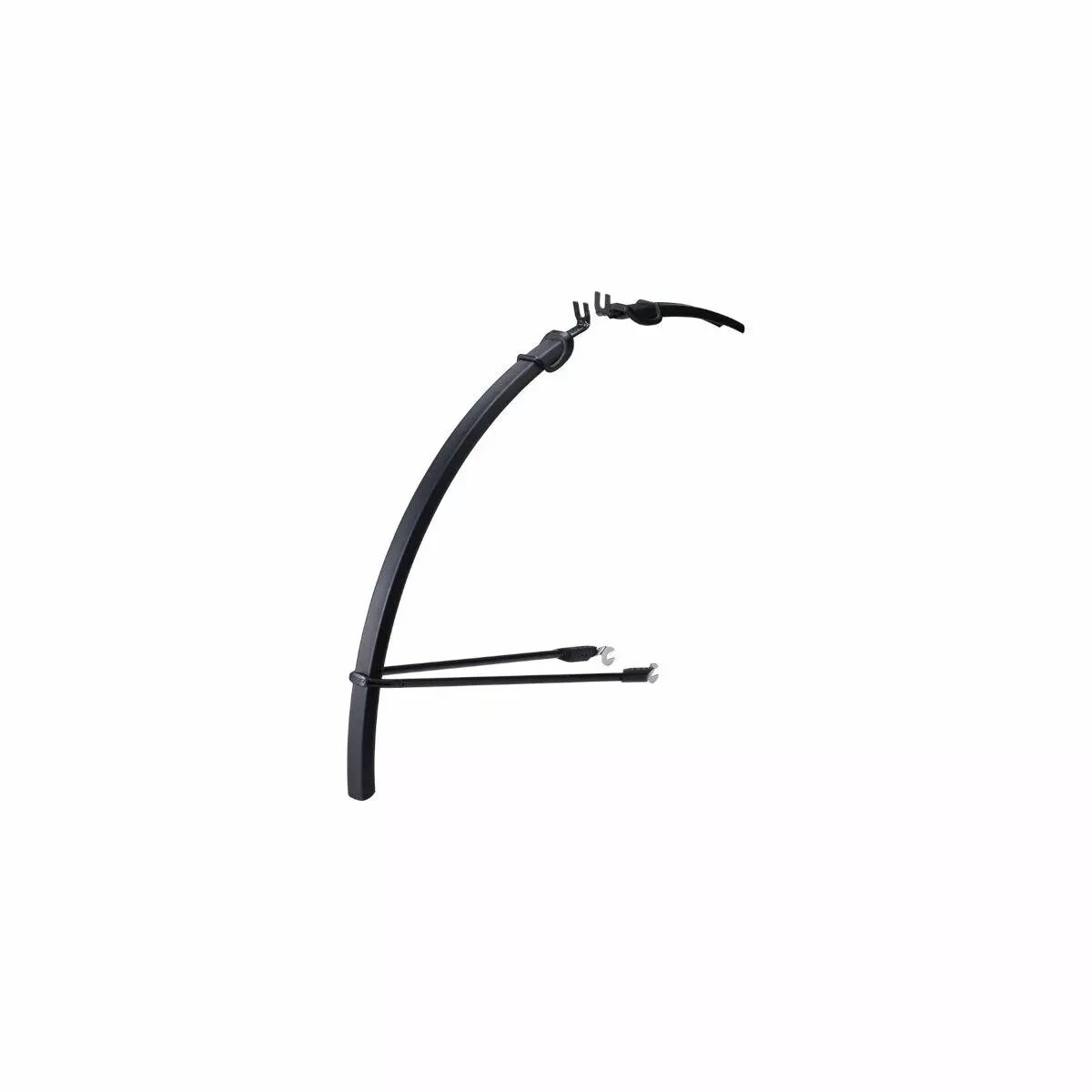 Garde-boues route AV & AR à tringlesSlimGuard noir BBB