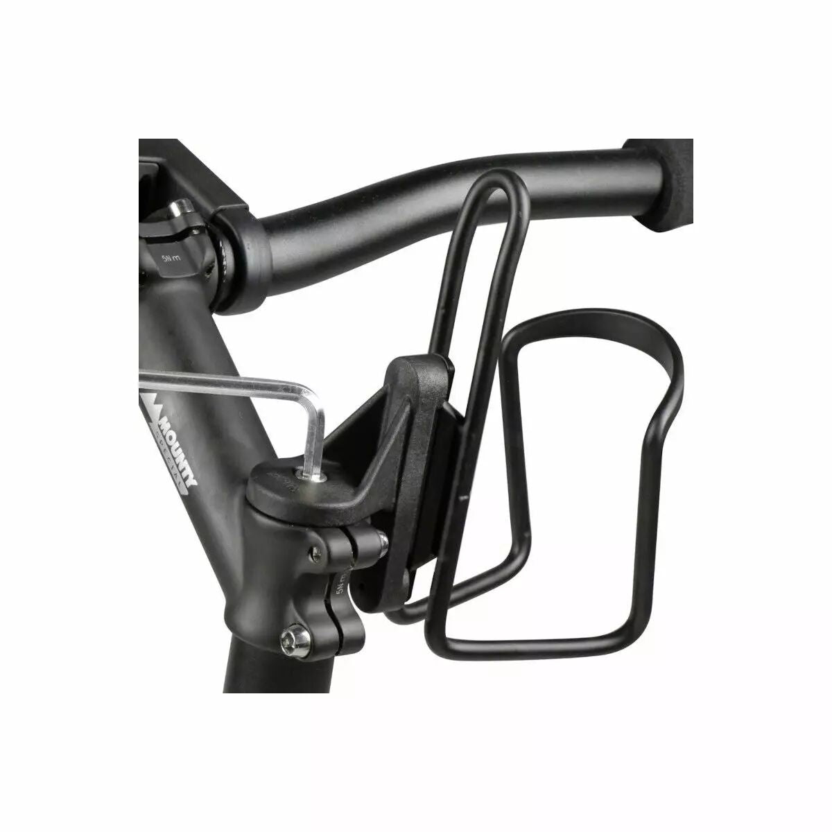 Fixation porte bidon pour capot de direction KLICKFIX