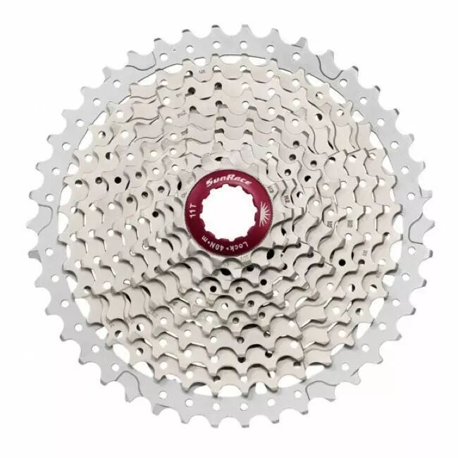 Cassette SunRace MX3 10V 11-40 dents Champagne