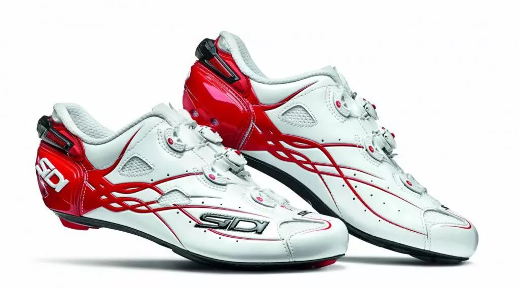 Chaussures SIDI SHOT Blanc/Rouge