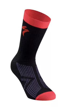 Chaussettes SPECIALIZED SL ELITE Noir/Rouge XL