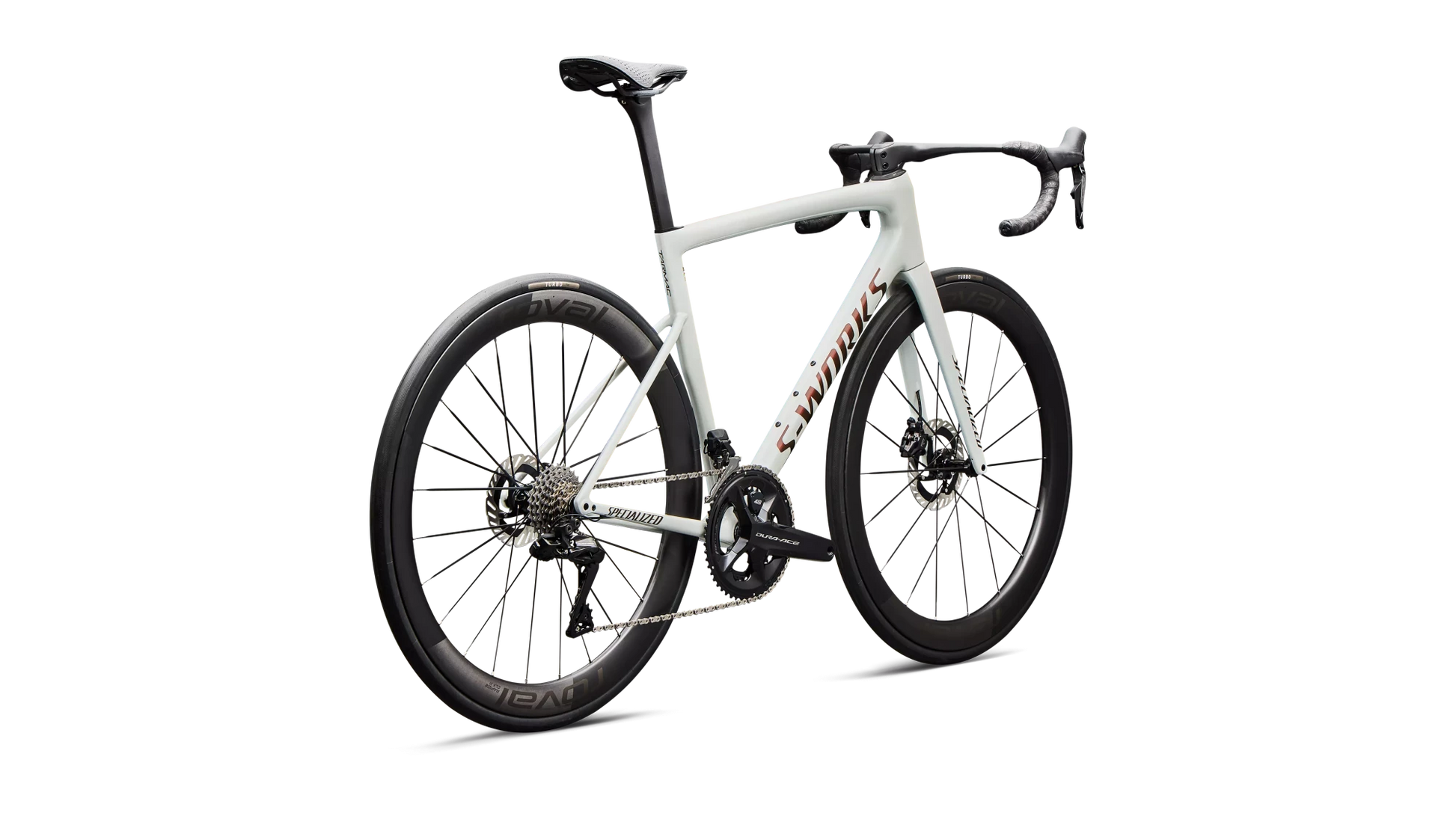 Vélo Specialized Tarmac Sl8 Sw Di2 Gloss Metallic White Silver/Pearl/Black