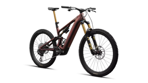 Vélo Specialized Levo Sw Carbon G4 Nb Gloss Red Pearl/Black/Metallic White Silver