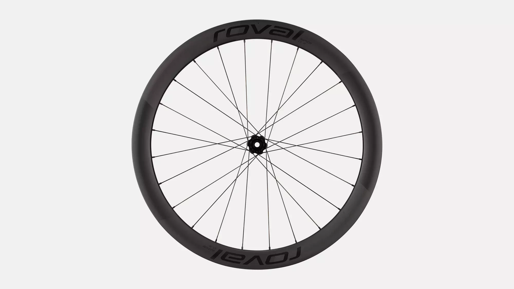 Roue Specialized Rapide Cl III 700C Front Satin Carbon/Satin Blk