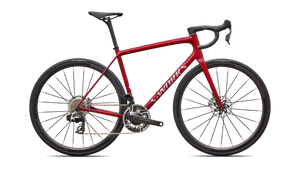 Vélo Specialized Aethos Sw Axs Sandstone Metallic Base/Red Tint