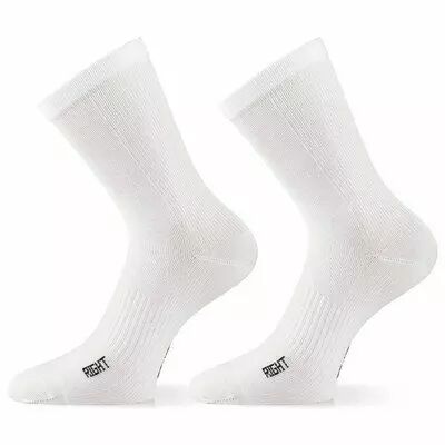 Chaussettes Assosoires Essence ASSOS Blanches (Pack de 2 paires)