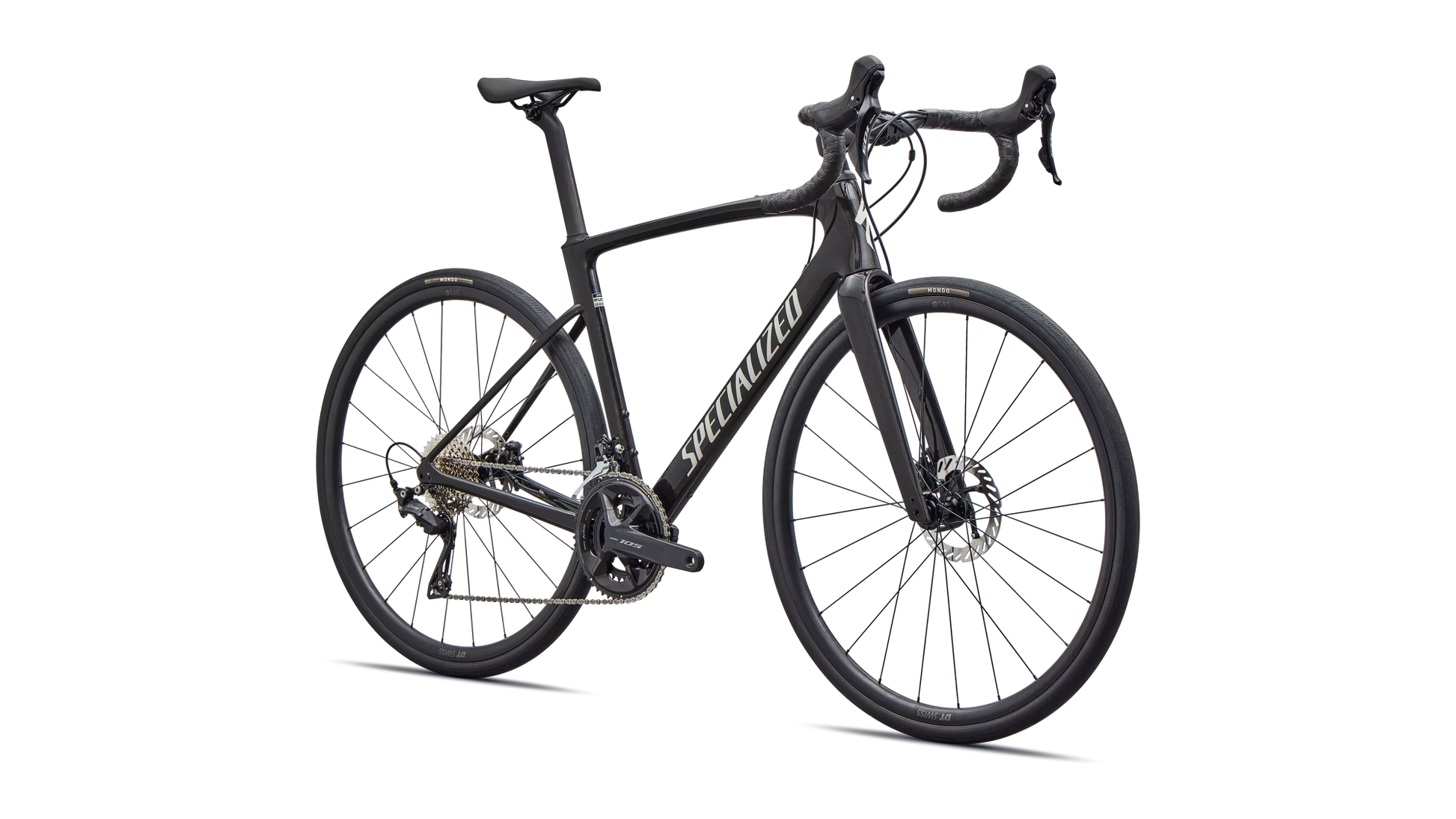 Vélo Specialized Roubaix Sport Gloss Obsidian Metallic/Dune White