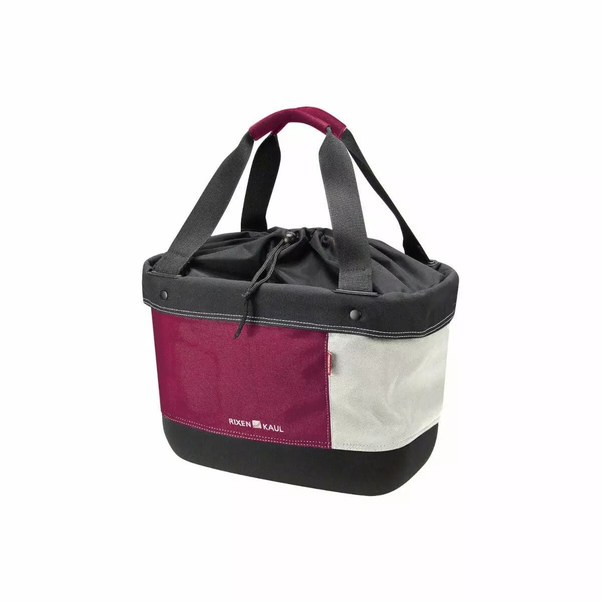 Panier tissu Shopper Alingo Rouge/Crème KLICKFIX