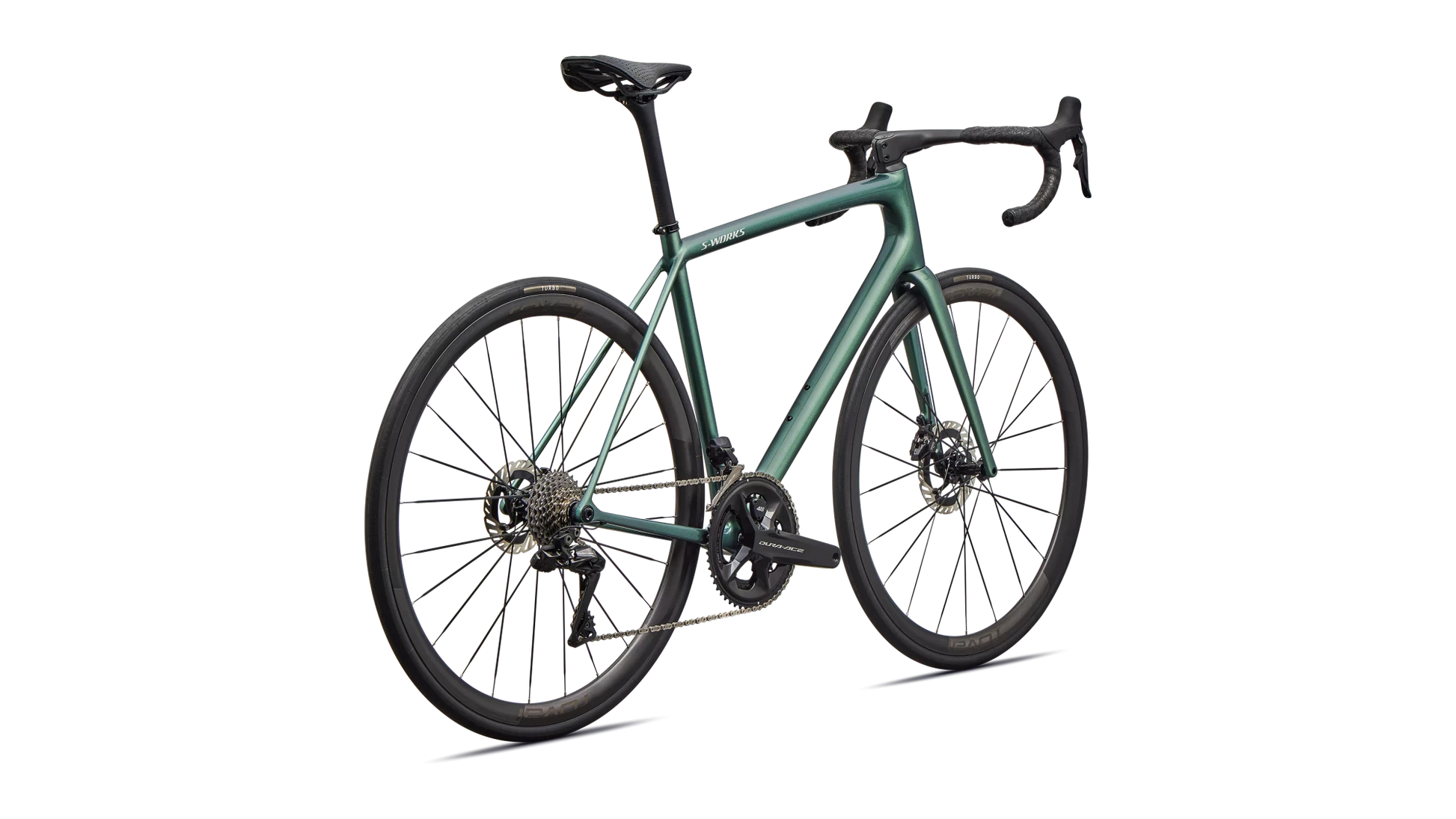 Vélo Specialized Aethos Sw Di2 Gloss Premium Fjord Metallic/Dolomite Metallic