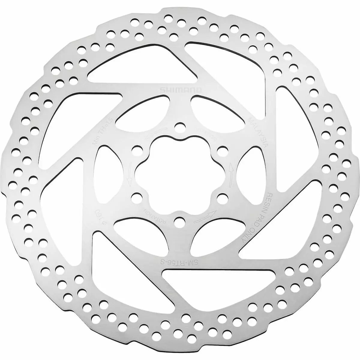 SHIMANO Disque de Frein 160mm 6-Trous SM-RT56