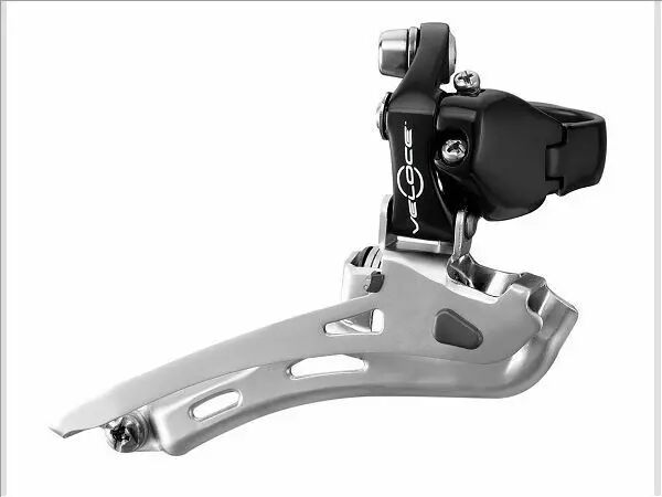 CAMPAGNOLO dérailleur av. VELOCE BLACK 9/10s à collier ø 32 mm