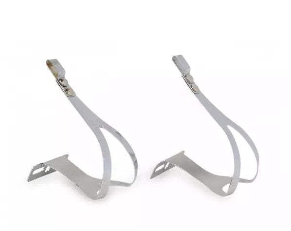 CALE PIED PAIRE ZEFAL CLASSIC ACIER Christophe Steel Toe-Clips