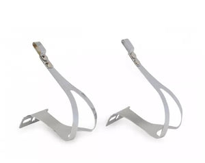 CALE PIED PAIRE ZEFAL CLASSIC ACIER Christophe Steel Toe-Clips