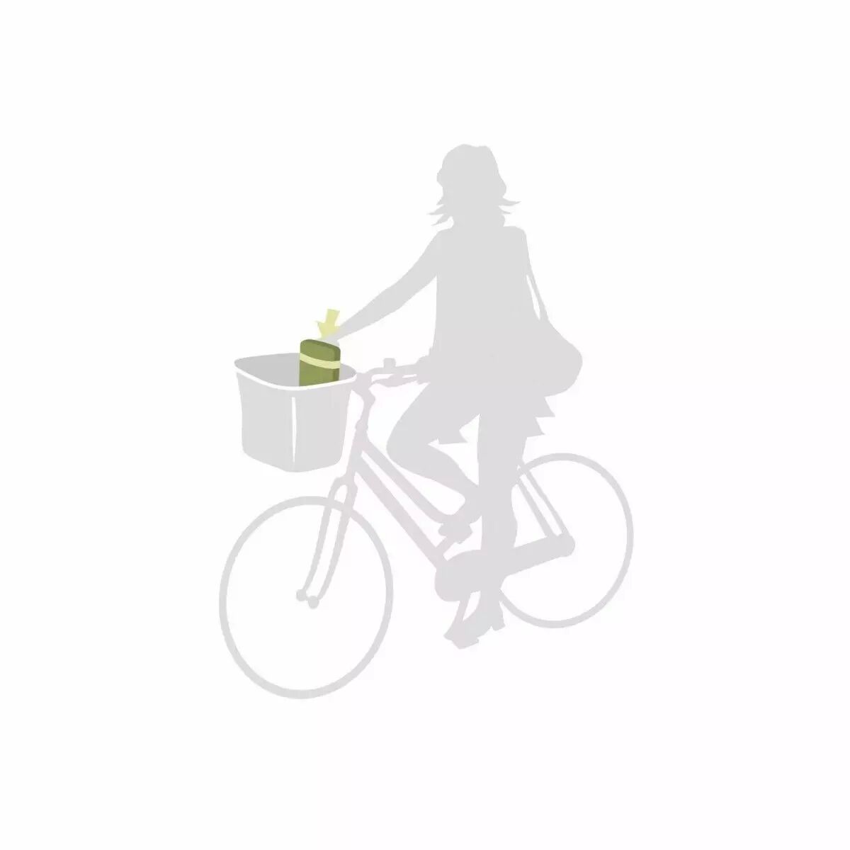 Sacoche pour cintre pochette BAB'S vert olive KLICKFIX