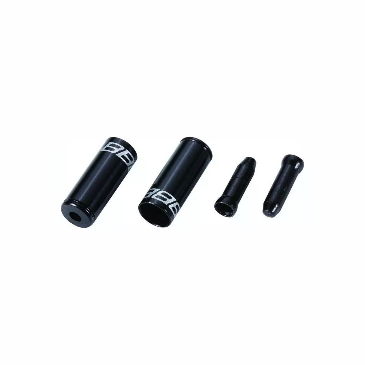 Kit de 16 butées 4 & 5mm + 4 embouts de cables Noir, Bleu, Rouge ou Vert au choix BBB