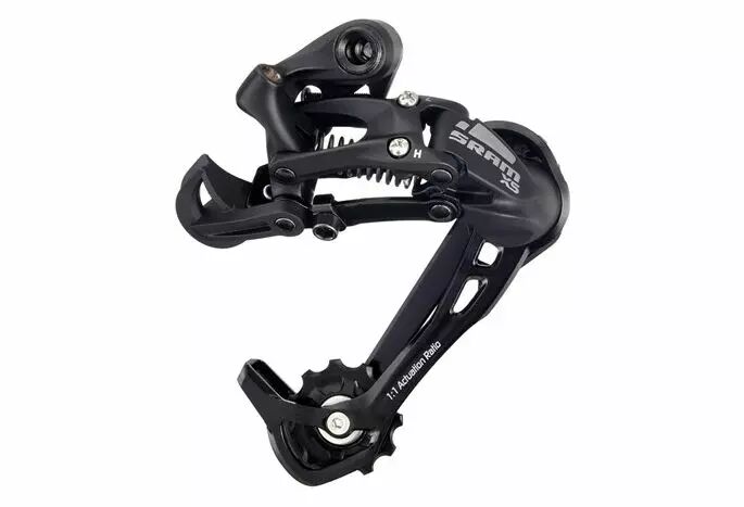 SRAM Dérailleur Arrière X5 Chape Longue 9V Noir