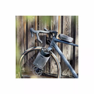 Sacoche bikepack étanche pour fourche gris chiné KLICKFIX