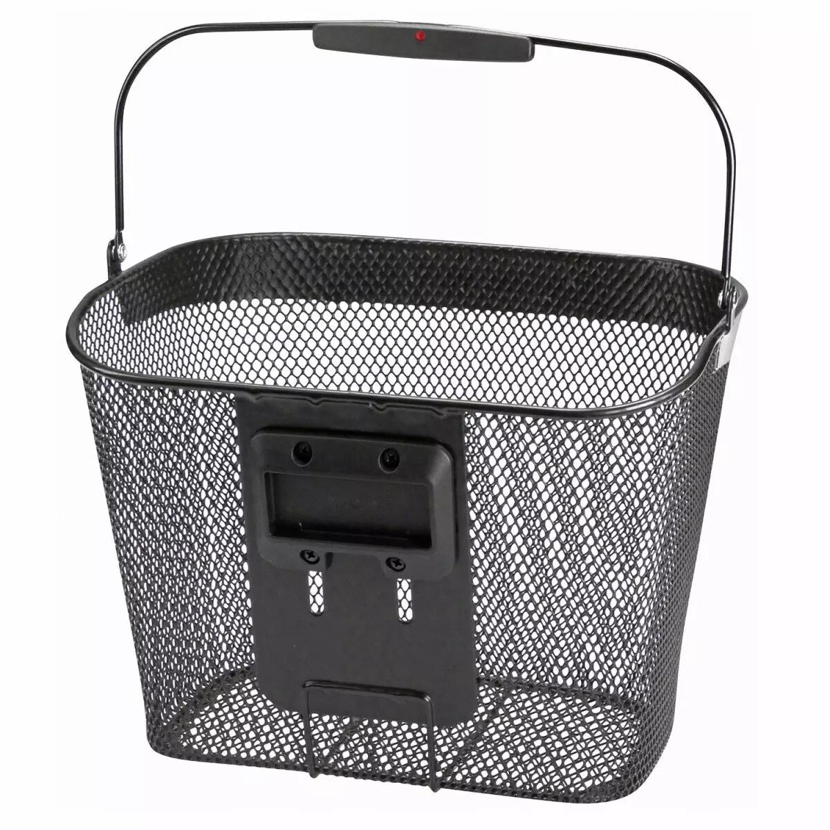 Panier AV uni noir Rétroréflechissant KLICKFIX