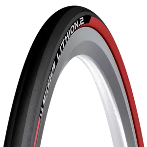 Pneu MICHELIN Lithion 2 700x25 Rouge/Noir