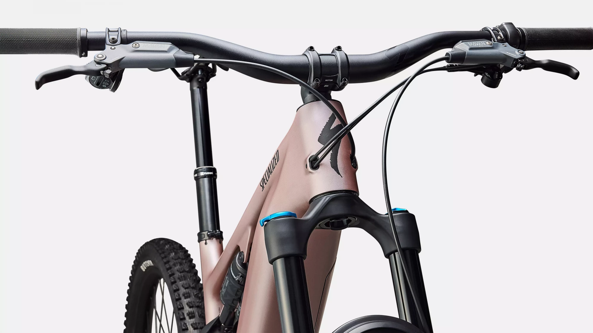 Vélo Specialized Levo Comp Carbon G4 Nb  Satin Champagne/Metallic Obsidian